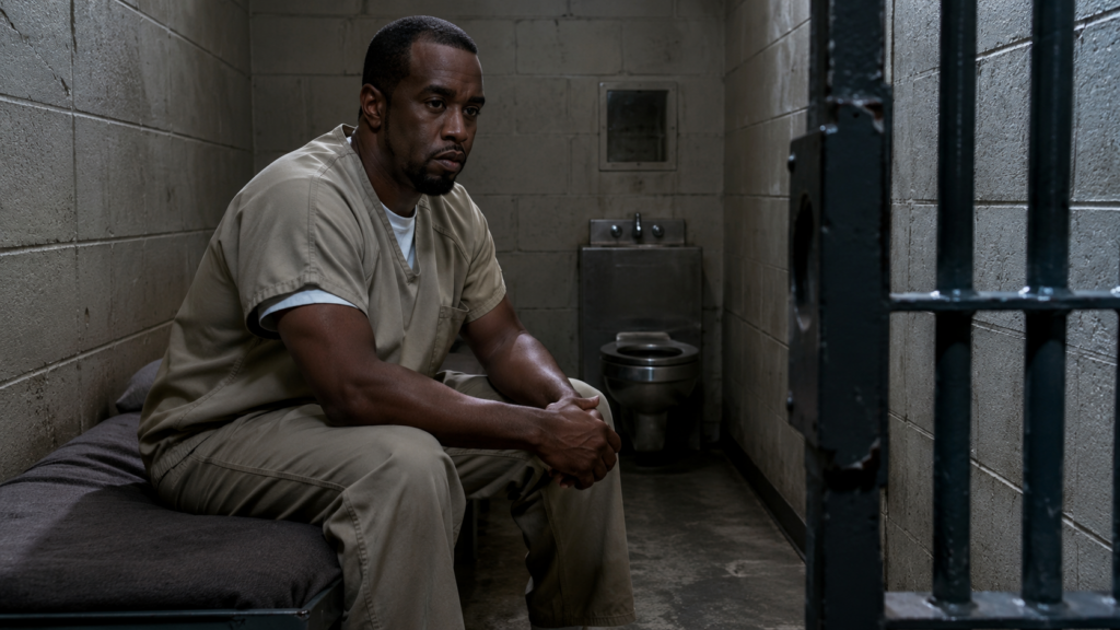 P Diddy in solitary confinement