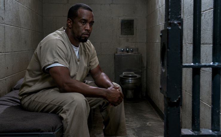 P Diddy in solitary confinement