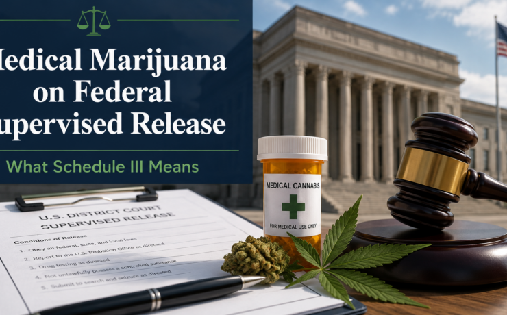 can i use medical marijuana while on federal supervised release